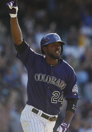 Just who is Dexter Fowler?  For his career totals, he has a 3 Slash Line of .298/.395/.880 in Coors Field, and his Road numbers are .241/.333/.694.  Having said this he will definitely help out the Houston Astros with their offense.  The Rockies also won't have to pay him for his 3rd Year of Arbitration (Super 2).  Fowler stands to see a raise based on his 2013 salary of $4.25 MIL.  