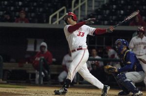 D.J. Peterson, a potential Mariners first round selection, is hitting .410 with 18 HR for the University of New Mexico.