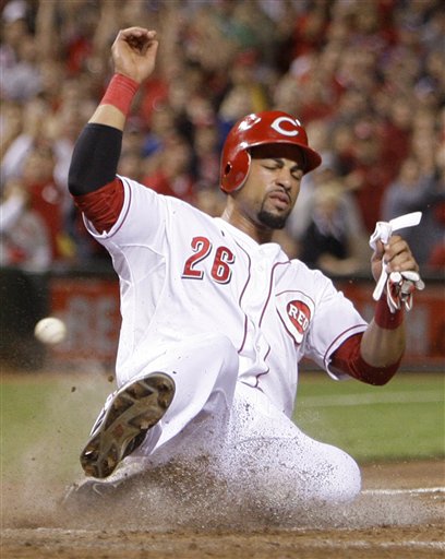  In significant playing time with the injuries to Ryan Ludwick and Chris Heisey, Xavier Paul has taken advantage of his opportunity. Between he, Derrick Robinson, and Donald Lutz, the tandem has filled the void well.