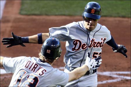 In addition to Cabrera and Fielder, Omar Infante hit .346, with 27 Hits, 8 Doubles before being taken out on a hard slide inthe last 30 days .  Austin Jackson had 30 Hits, Walked 15 Times in 23 GP, scoring 21 runs.  Torii Hunter had 32 Hits in 25 GP, with 18 RBI.  Jhonny Peralta struggled offensively but still managed 8 Doubles. Matt Tuisasosopo had 3 HRs and 3 Doubles, plus 6 RBI in his  last 17 AB! 