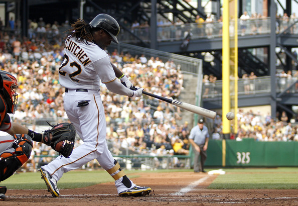 McCutchen is having good year for the Pirates, as indicated by his .299/.370/.839 triple-slash this season. He has hit nine home runs and has 44 RBIs in 311 at-bats. He is fifth in WAR in the NL this season at 4.4. 