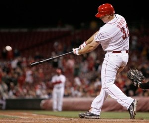 Jay Bruce is having an all-star type first half but wasn't awarded for it by the fans, players or Bruce Bochy. Bruce has racked up 100 Hits, 18 Home Runs, and 26 Doubles. The outfield is filled with talent in the National League but Jay Bruce should be in New York on July 16th with the first half he had for the Reds. 