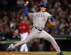 Jeff Samardzija is one starting pitcher that Arizona could look to acquire at the Trade Deadline. Samardzija is a strikeout pitcher with a mid 90s fastball.