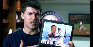 Looking for a Joe Mauer highlight clip turned into quite the project as there were so many and I couldn't stop watching. He really is a great player, and his commercials are hilarious. Well played Mauer.