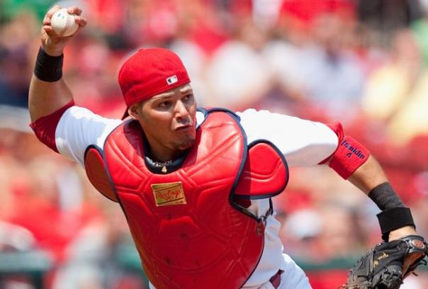 Molina has been an outstanding leader for the Cardinals for many years.  This season has been no different.  Molina is the clear leader of this club every single day.  His baseball knowledge is unbelievable.  His ability to field the Catcher position (calling pitches, blocking, snap throws) is eye-popping.  And his bat has been improving from the day he first stepped on a Major League Field.  Molina is now regarded as one of the most feared hitters in the game today.
