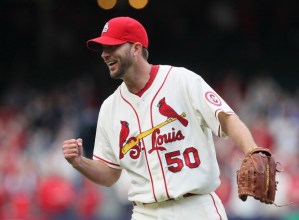 Adam Wainwright is undoubtedly the ACE of the St. Louis Cardinals and he is showing it in 2013. He is 12-5 with a 2.45 ERA in 20 starts. In 2010 he finished second behind Roy Halladay for the Cy Young Award. We he get over the hump this year and finish first?"