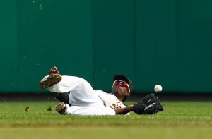 McCutchen is having a solid year for the Pirates, and is a potential MVP candidate for the team. Cutch has 17 HRs and 71 RBIs while having a .316 average and a .901 OPS in 462 at-bats. he has also stolen 26 base this season. He crushes left-handed pitchers with a .363 average against them and has a .289 average with runners in scoring position. 