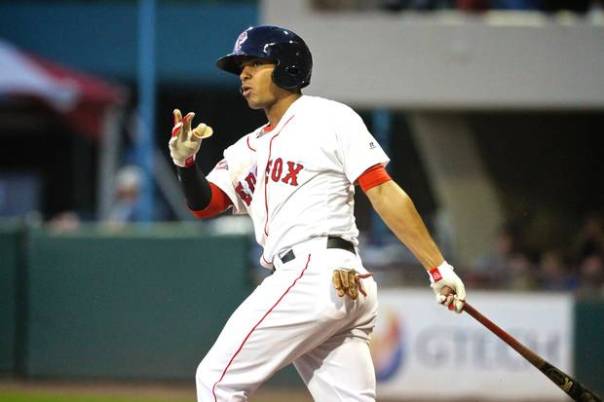 With Iglesias a Detroit Tiger, Xander Bogaerts may have an opportunity to prove his incredible talent at the Major League level sooner rather than later. It only took him 79 games to prove he was too good for AA, and just 45 games into his AAA career he's already tearing it up. He's hitting .285/.382/.485 with 8 HRs and 24 RBI.