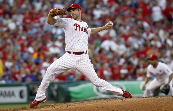Cliff Lee is having another solid season in the rotation for the Phillies. If some team can pry him away from Philadelphia, their rotation improves dramatically. Lee has 10 games with a 3.13 ERA in 149.2 innings pitched to include him having a WHIP of 1.04. He has excellent command of the strike zone by walking just 24 batters and striking out 139 on the season. He is seventh in the NL with a WAR of 4.0 for pitchers. He also know how to pitch when the postseason starts, with him starting 11 career games to go along with a 2.52 ERA in those games. He is holding opposing batters to a .235 batting average, with left-handed batters hitting .253 against him this season. He is superb by limiting teams to a .236 average once runners are in scoring position.  