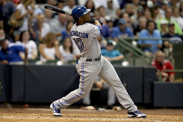 Edwin Encarnacion has been out of the Jays Lineup for almost a month. Even with that fact, he is still tied for the Major League lead in Multi HR contests for 2014, with 6. Chris Carter of the Astros just tied him this week, although he has played way more games. EE has 6 multi HR games in about a 7 week span from May 8 to July. Encarnacion is also still just 5 HRs off of the Major League Lead for Bolts heading into action on Sunday Aug.17, 2014.
