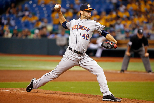 Cosart is a young pitcher that has shined for Houston. Since his first start, there was something that set him apart from other pitchers on the roster for this young team. He has made six starts for the team and has only one win to show for his hard work. However he does own a 1.15 ERA in 39 innings pitched this season, while just giving up five earned runs so far on the season. He is only allowing 6.5 Hits per nine innings. The young right-hander is holding teams to a .211 batting average on the season, and is limiting right-handed batters to a .178 average. He is great with runners in scoring position, as teams just have a .074 average in 27 at-bats.