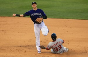 Troy Tulowitzki is one of the best all-round shortstops in baseball. he plays Gold Glove caliber defense, and he actually hits well pretty much anywhere whether home (.935 OPS) and Away (.819 OPS). The team always plays better with their franchise Shortstop is in the lineup - and they have a punchers chance to compete in their Division