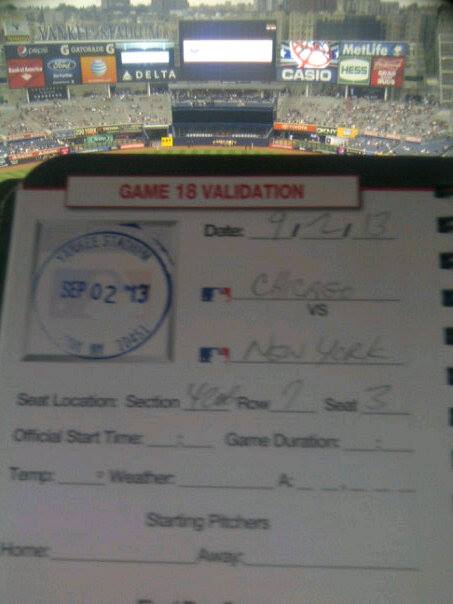 A full summary provided by Gary Herman (of  Royalty Tours) .  Gary uses the Passport Book every game.  He will go through several this season, as he attends over 200 MLB and MiLB games combined.  At over 5000 games for his career of ballpark viewing, Gary is the biggest advocate of the Passport Book out of anyone.  Go visit his blog at www.royaltytours.blogspot.com