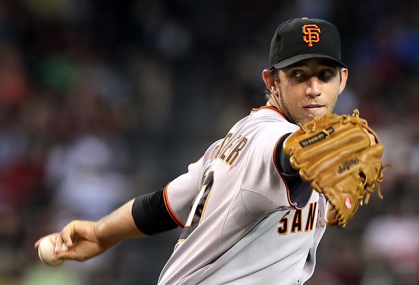 Madison Bumgarner is future of the Giants' rotation and he's pitching very well for the team this season. The young southpaw has won 13 games for the team this season with a 2.77 ERA in 201.1 innings pitched. He has struck out 199 batters and just walked 62. Bumgarner also has a WHIP of 1.03 and that is 4th in the NL this season. He is 3rd in the NL by allowing only 6.53 Hits per nine innings. The young lefty is holding teams to a .203 batting average against him with left-handed hitters hitting just .161 against him. He know how to pitch when the pressure is on, as indicated by teams hitting .205 with runners in scoring position.
