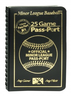 For those that love cruising to Minor League Parks, you can receive a 25 Game Passport for $17.95 (or purchase 6 in bulk for $68.95)
