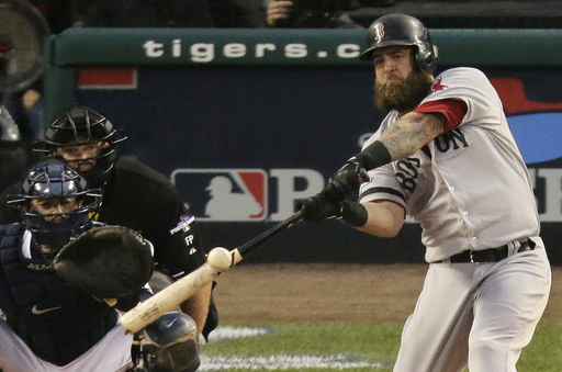 Boston better snap out of their post season celebrations long enough to tend to their own Free Agents.  The longer they wait to sign Mike Napoli. Jarrod Saltalamacchia, Stephen Drew and Jacoby Ellsbury, the longer the odds will be for the club to resign them.  Ellsbury is likely gone, and Drew could also be replaced with Bogaerts/Middlebrooks, however their Catcher and First Base scenario's need to be addressed