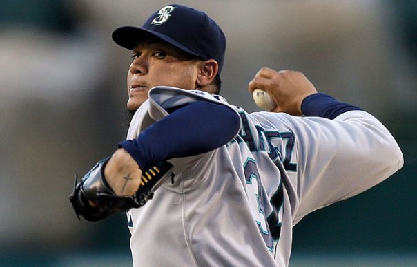 Felix Hernandez has been the face of the Seattle Mariners since 2009 when he won 19 games for the Mariners. He followed up with a CY Young season in 2010. The last 3 years, he has gone 39 - 33, with a lowe 3 ERA, but finished 4th in Cy Young Voting in 2012, and was oine of the frontrunner to win the 2013 AL Cy Young - before the team shut him down for the rest of the year in Sept (still finished 8th in Voting). Hernandez sports a 110 - 86 record with a 3.20 ERA for his 9 year career. Expect nearly 16 - 18 wins this year with a near 3 ERA. Photo: Chris Carlson - AP