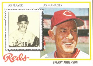 1978 Topps #401 Anderson MG