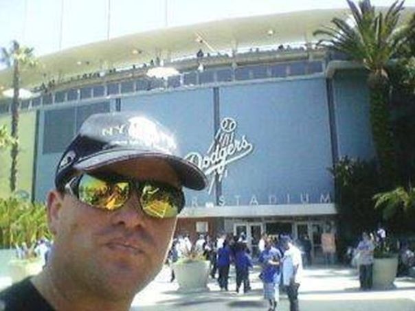 Chuck Booth at Dodger Stadium Opener April.10/2012