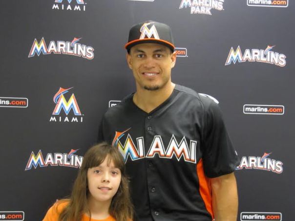 Haley smilow and giancarlo stanton