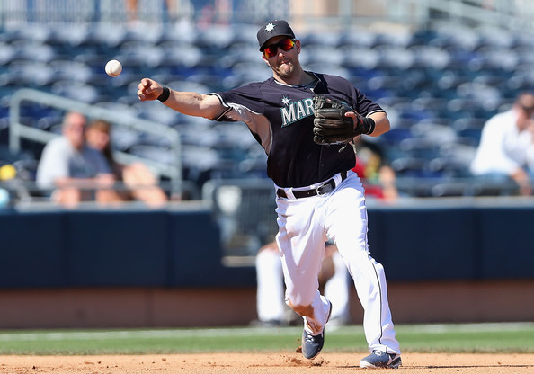 Willie Bloomquist was with the Mariners from 2003 - 2008 previously before he spent the last 6 years abroad. In the last 4 years, he has hit .289/.328/.368 in the last 3 years with Arizona. He scores about a run every 8 AB which is nice production. The 36 year old Washington State native, has played all Infield and Outfield positions during his career. He signed a 2 YR deal worth $5.8 MIL, and is a good guy to have on a competitive team.