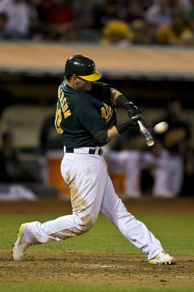 Josh Donaldson finished 4th in AL MVP Voting last year for a reason.  Since he had a slow start in 2014, the A's 3B has really picked it up in the last 28 days, hitting for a 3 Slash Line of .273/.391/.526 - with 6 HRs and 19 RBI in his last 25 Games Played .  Donaldson has also cracked Tater-Trots in the last 2 contests, and bringing his RBI total up to 28 for the year.  His Oakland A's have surged to 1st in the AL West through 41 Games, with a 25 - 16 record.