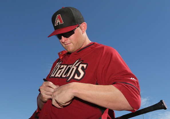 Mark Trumbo has homered in 4 straight games, which is halfway to the ALL - Time Record held by Don Mattingly, Ken Griffey JR and Dale Long. Mattingly owns the aggregate total of 10 HRs hit for those 8 games. Despite his efforts, the D'Backs enter today's game at 2 - 7. Trumbo also leads the MLB with 5 HRs overall.