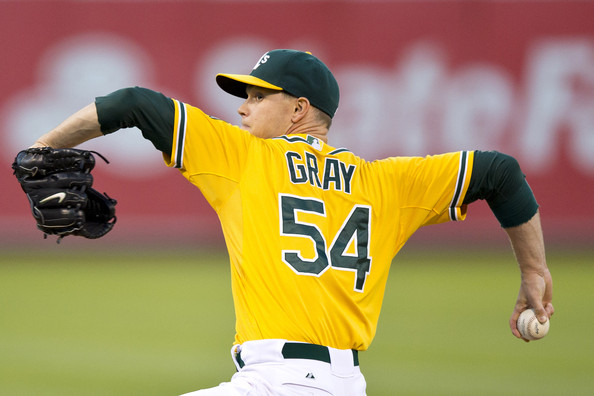Sonny Gray's importance to this A's pitching rotation is even more relevant with Griffin and Parker out. So far in 3 outings, he has a 0.93 ERA in 19 IP. This carries his career numbers to a 7 - 2 record and a 2.28 ERA in 13 Game Starts. This 24 Year Old from Nashville TN, is making good on his 18th overall selection in the 2011 MLB Amateur Draft,