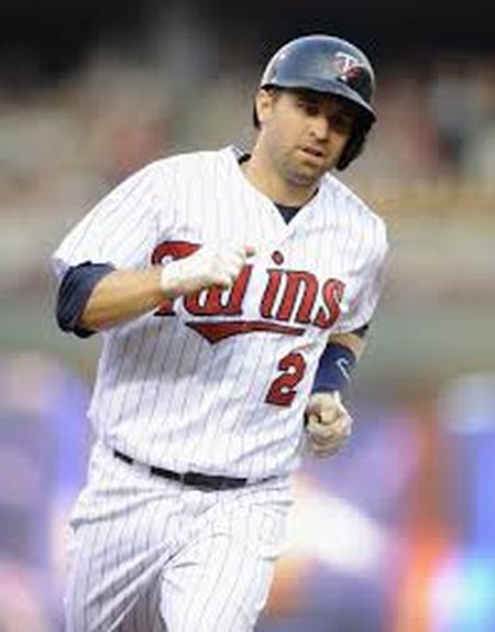 Brian Dozier has consistently put up great power and leadoff numbers for the Minnesota Twins thus far in his career. ampaign. The 27 Year Old 8th RD pick from the 2009 Draft for Minny, leads the AL in AB (195) and Runs Scored (38). This goes nice with 10 HRs, 30 BB, 12 SB and 22 RBI. Dozier's line is .250/.369/.463. If he keeps this up, he may join Joe Mauer at the ALL - Star Game at Target Field in mid July.