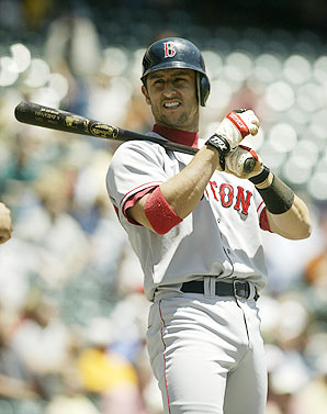 Nomar Garciaparra was a great professional hitter, but watching him go 'OCD' between every pitch was a little much.  MLB'ers simply have too much time in between pitches.  It would be nice if the umpires would mandate a hitter standing in the box for the entire AtBat.  If it gets any worse, I may actually advocate a 40 second clock each time the Pitcher receives the ball back.  Extreme measure - yes, but in a time where kids have A.D.D. - and too many different options, cutting down the time of games may work at reaching to the casual fan.
