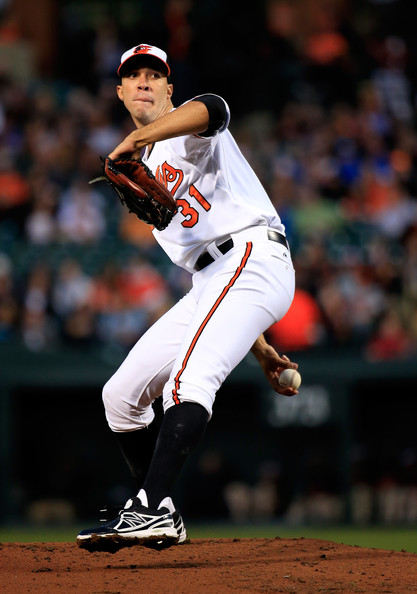 It seems about once every 3 years Ubaldo Jimenez puts together a Cy Young caliber type of year. If he can find all the stars aligned in the right direction he could throw like a suitable #1 pitcher in the league. The problem with the rotation is that Jimenez and Tillman are up and down - while Gausman and Bundy are unproven at the big league. At least the potential is there for one year.