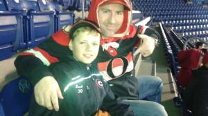 My brother Trent and his son Jake.