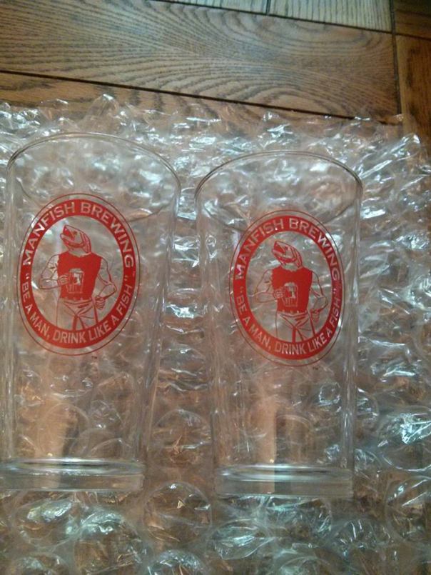 Manfish Brewing Mugs are really cool to have in your house. With that, you can also know, we are donating 75 cents for every glass purchased through MLB Reports.. At 2 mugs for just $17 (Free S&H in USA), plus a donation, this is a steal of a deal.