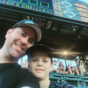 Jake, who is 11, with my oldest brother Trent, has been to four parks already this  year in Philly, Washington and both New York Parks.