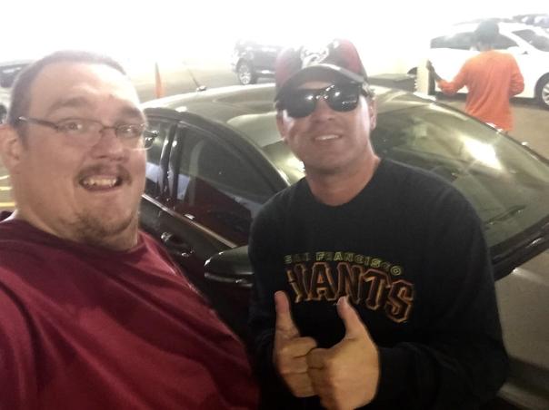 One of my 45 or so free car rentals. This was a Ford Fusion and was good for the drive from San Francisco to Phoenix..