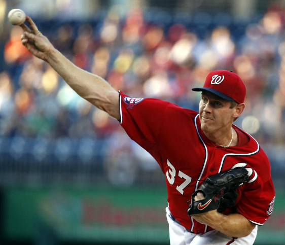 As good as Stephen Strasburg was in the 2nd half of the 2015 year, ( 6 - 2 with a 1.90 ERA post ALL - Star), he has continued to assert himself as a top 5 pitcher in the MLB with his 8 - 0 start in 2016