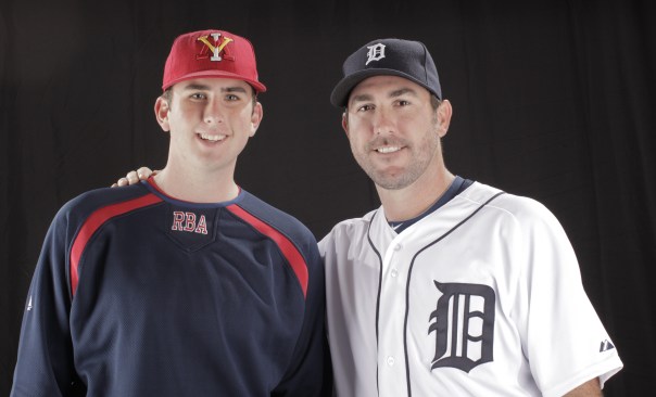 Trey Rose with Justin Verlander