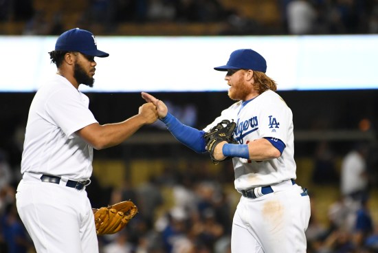 MLB: San Francisco Giants at Los Angeles Dodgers